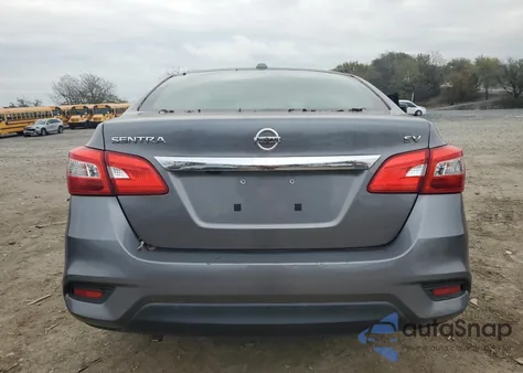 2019 Nissan Sentra S z USA, uszkodzony, nr VIN 3N1AB7AP6KY454882